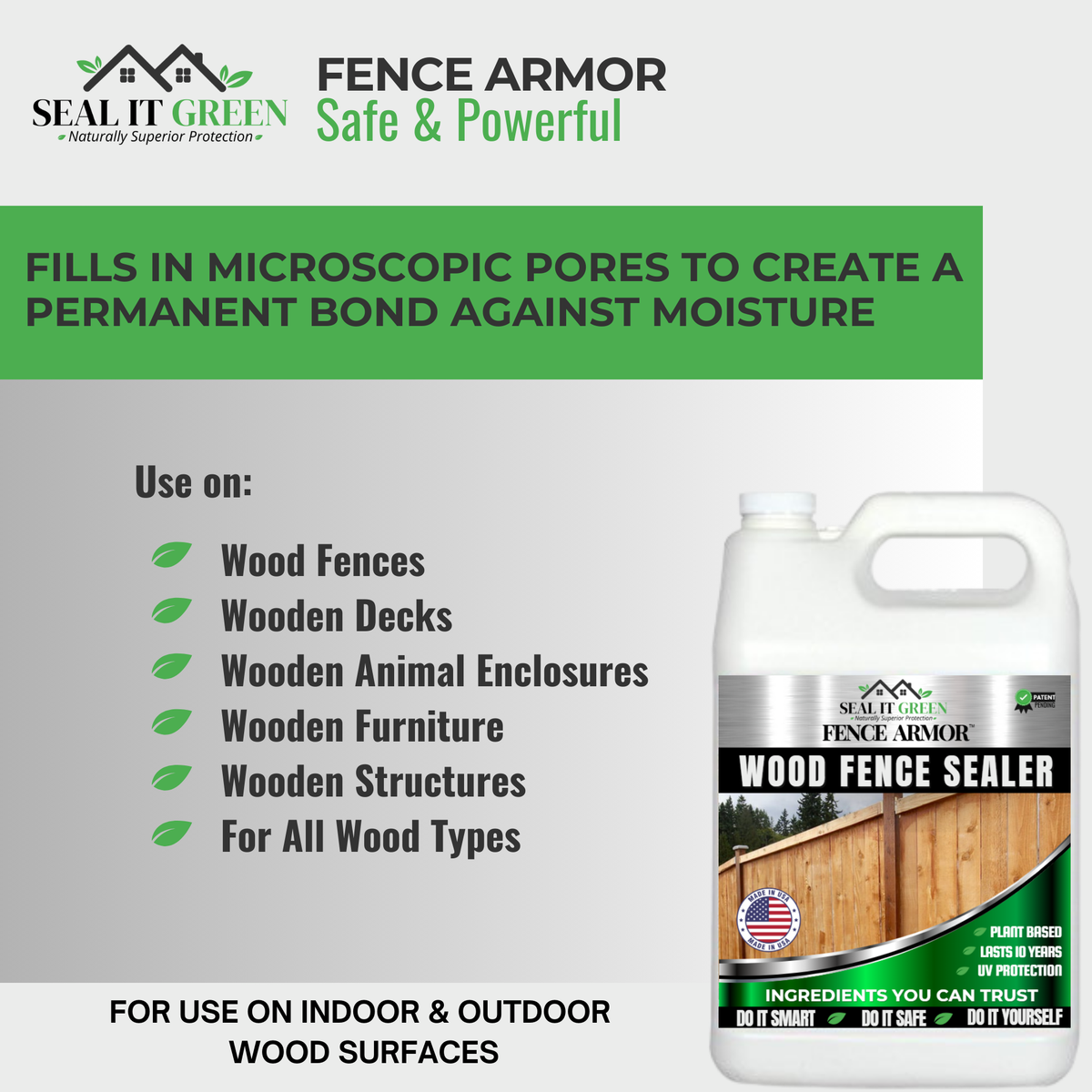 Fence Armor Plant Based Sealer